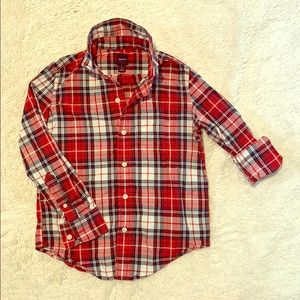 Gap Boys M (8) Plaid Button Down